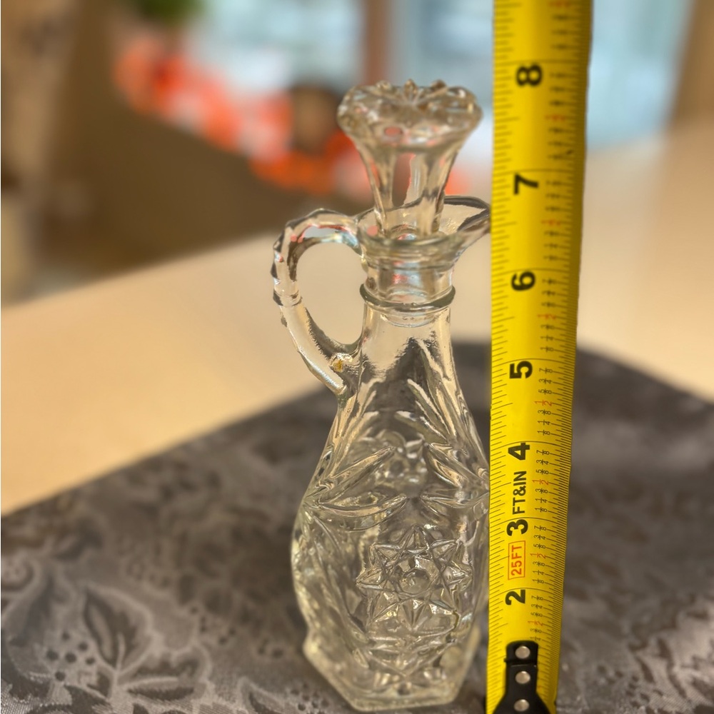 Vintage Anchor Star of David Vinegar Oil Cruet - Picture 2 of 7